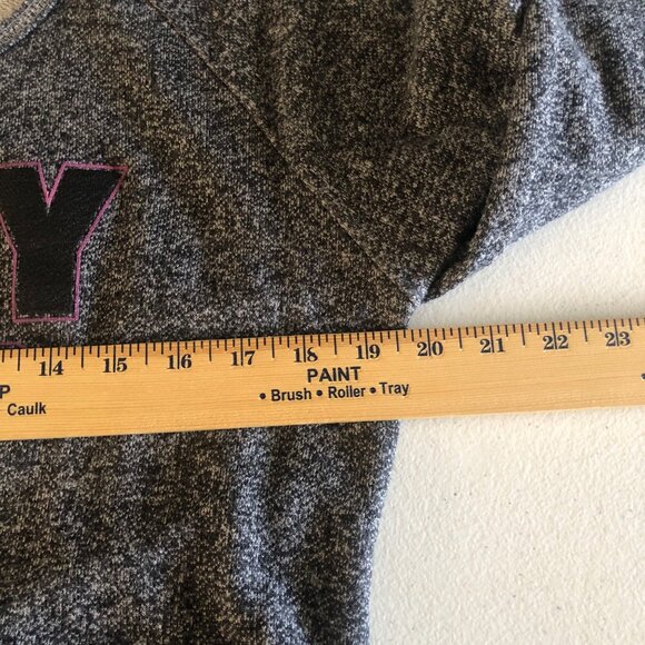 New York New York Women’s Soft Lightweight Long Line Hoodie Size Large - Picture 6 of 12